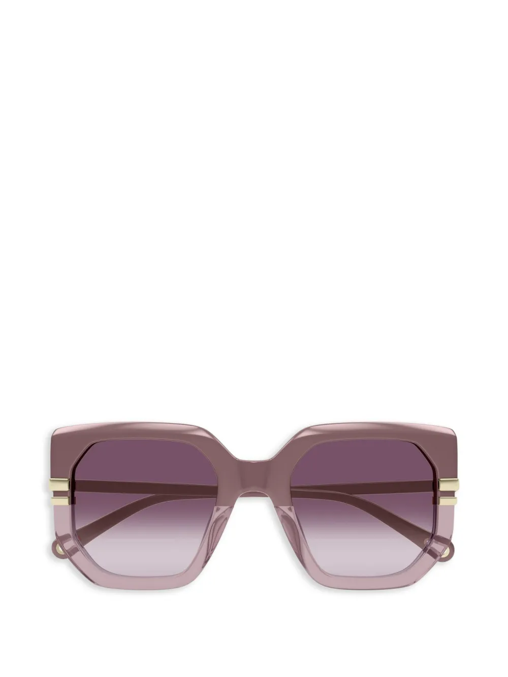 Chloé Eyewear geometric frame sunglasses - Viola