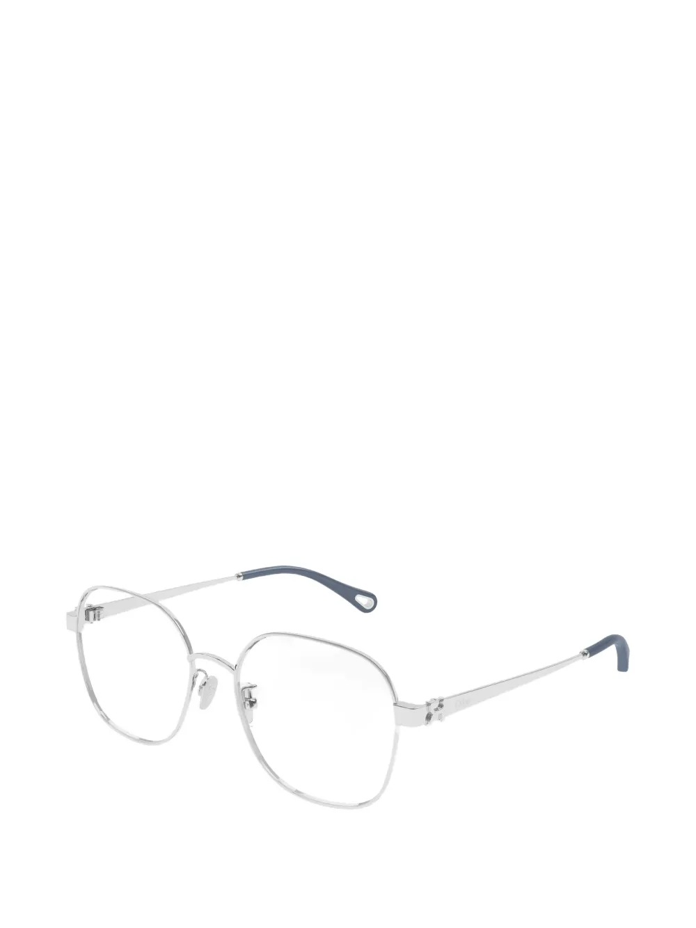  Chloé Eyewear Lunettes De Vue à Monture Géométrique - Argent 