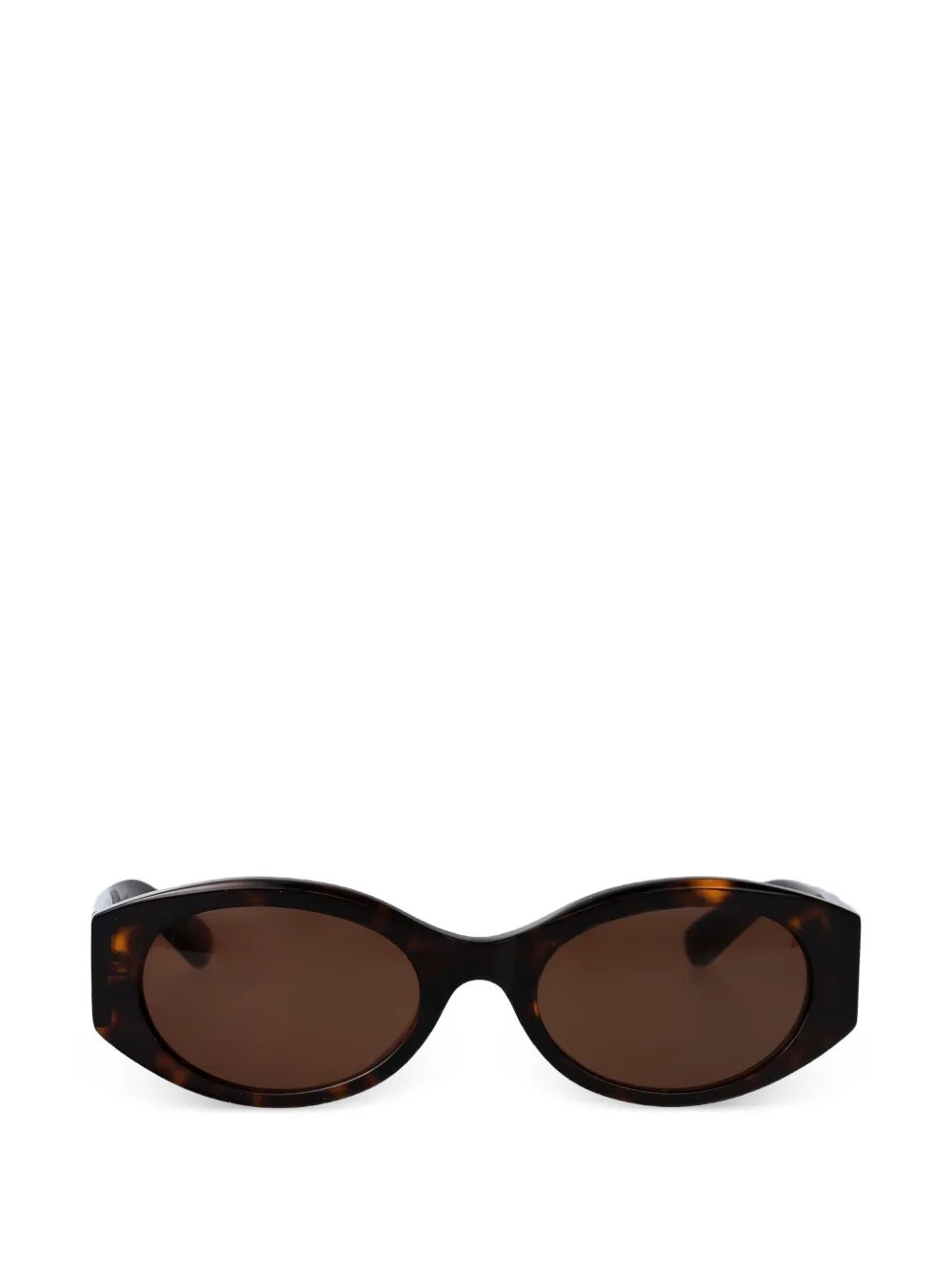 Balenciaga Eyewear oval-frame sunglasses - Braun
