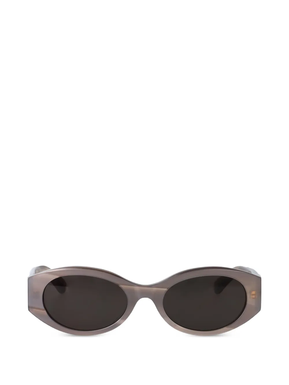 Balenciaga Eyewear oval-frame sunglasses - Grigio