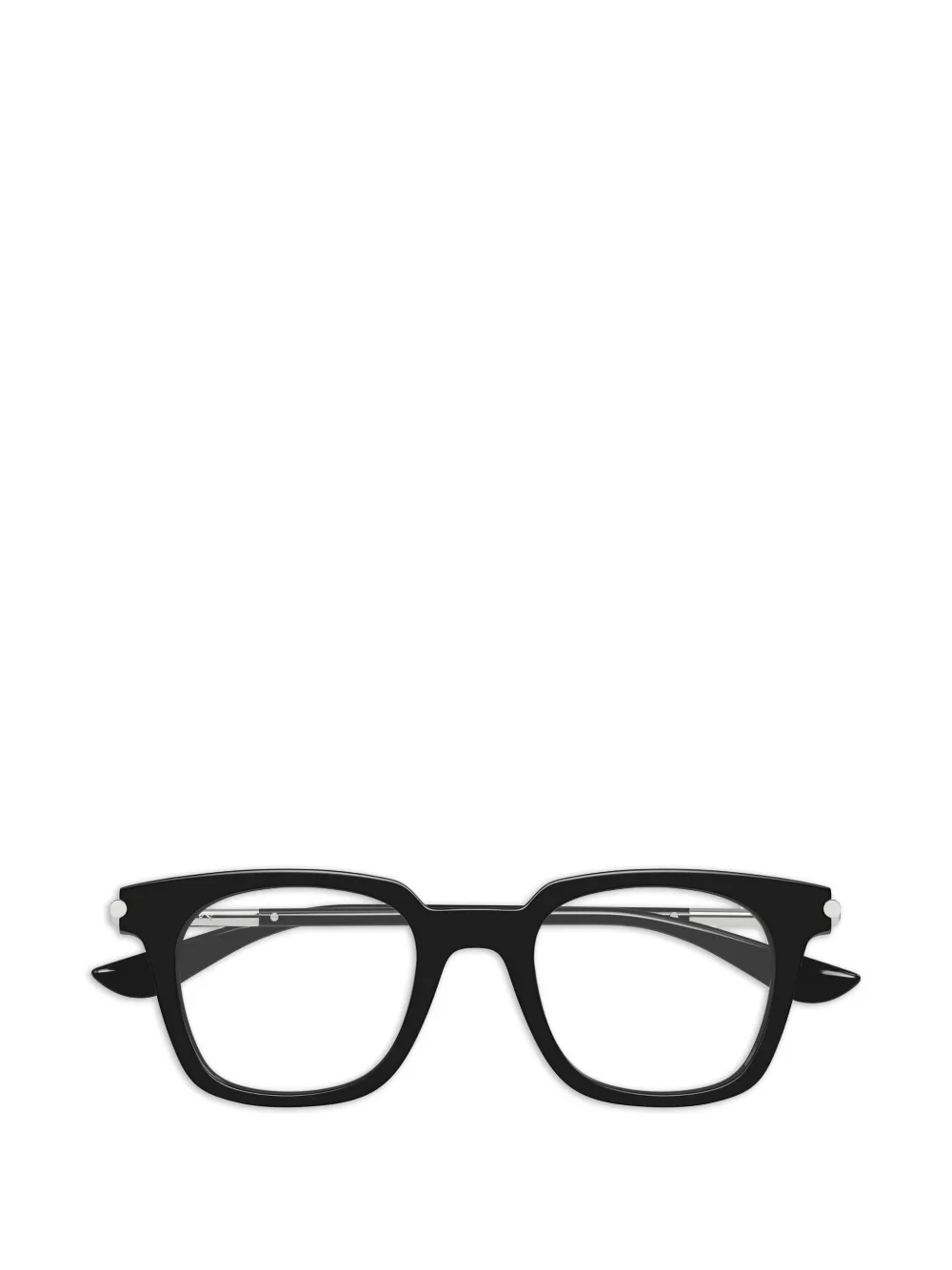 Alexander McQueen Eyewear square-frame glasses - Nero