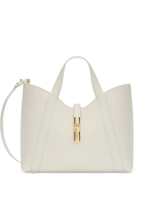 Furla small Goccia grained-leather tote bag