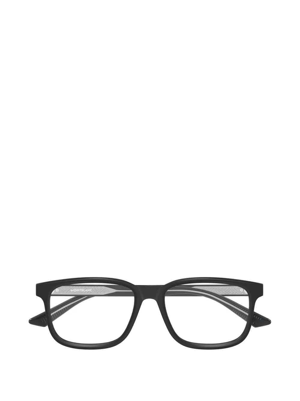 Montblanc square-frame glasses - Nero
