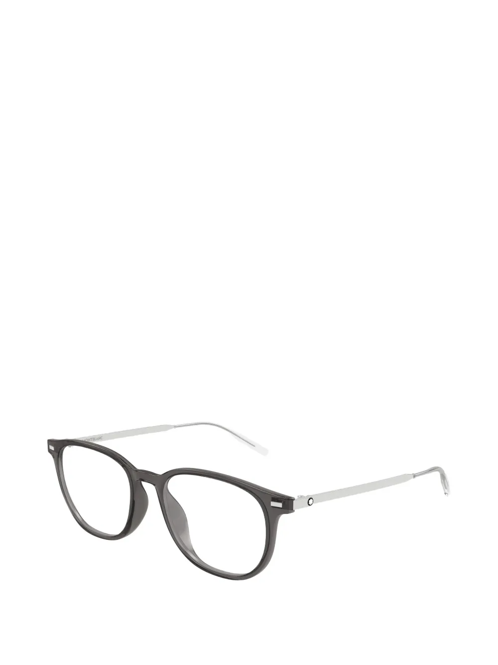 Montblanc Bril met rond montuur Grijs