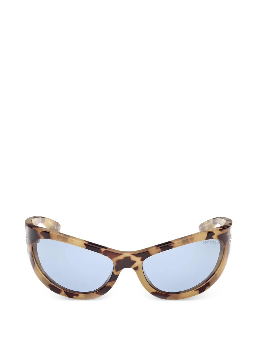 TOM FORD Eyewear cat-eye frame sunglasses - Marrone