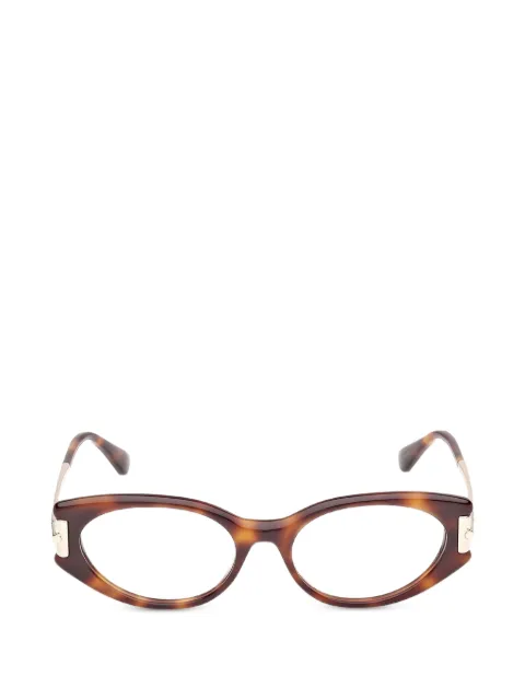 Max Mara Eyewear Bril met ovaal montuur