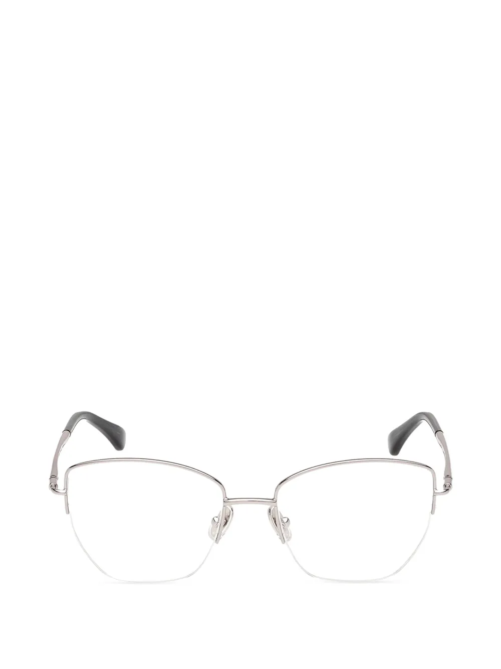 Max Mara Eyewear half-rim glasses - Argento
