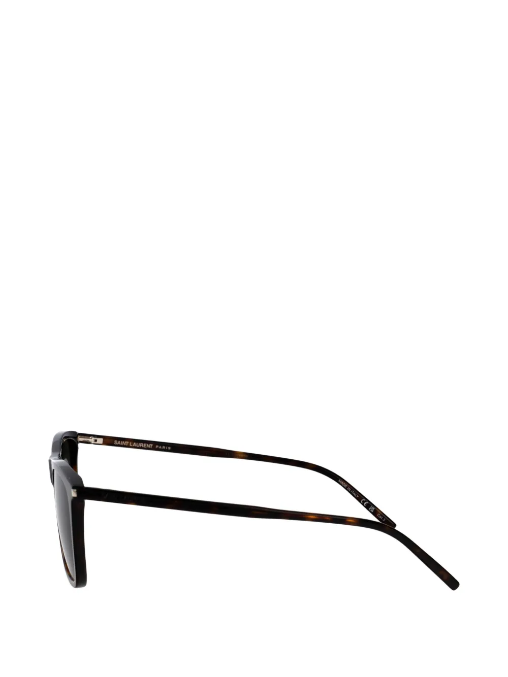 Saint Laurent Eyewear SL 895 zonnebril met rechthoekig montuur Bruin