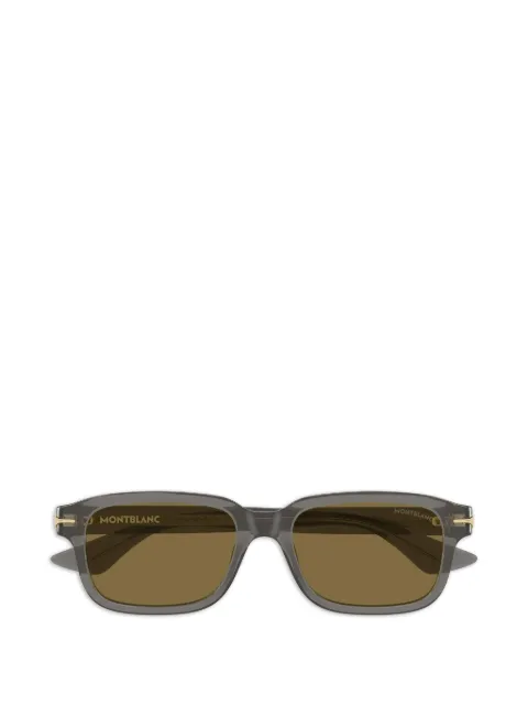 Montblanc rectangle-frame sunglasses
