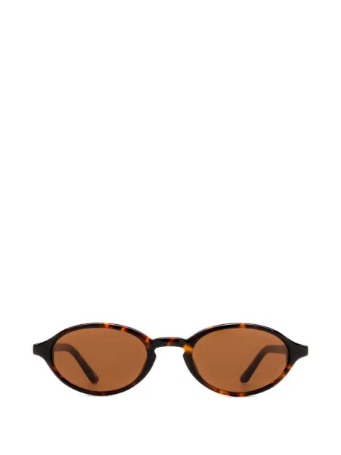 Chimi Lex tortoise-effect oval-frame sunglasses