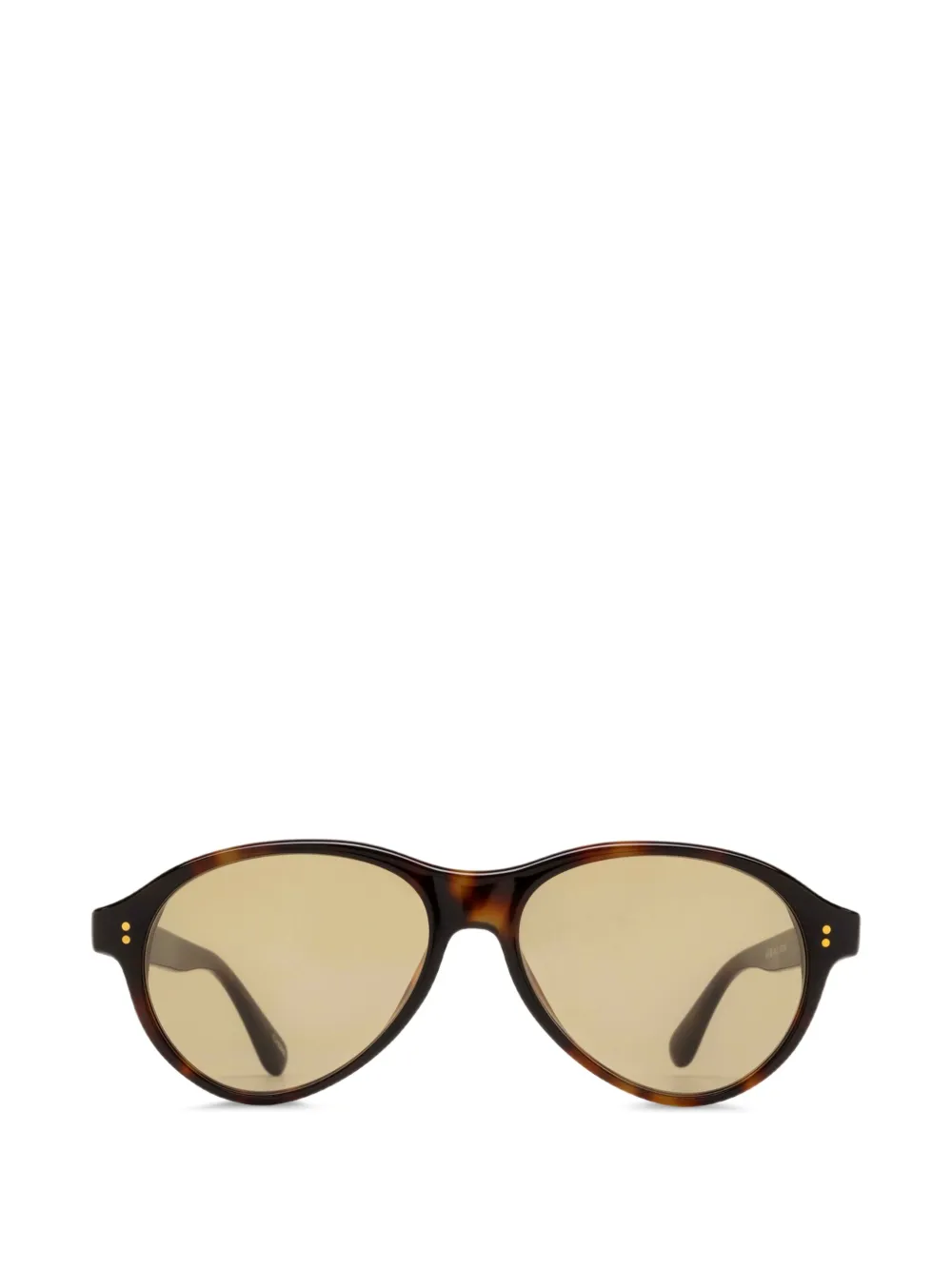 Chimi Tome round-frame sunglasses - Marrone