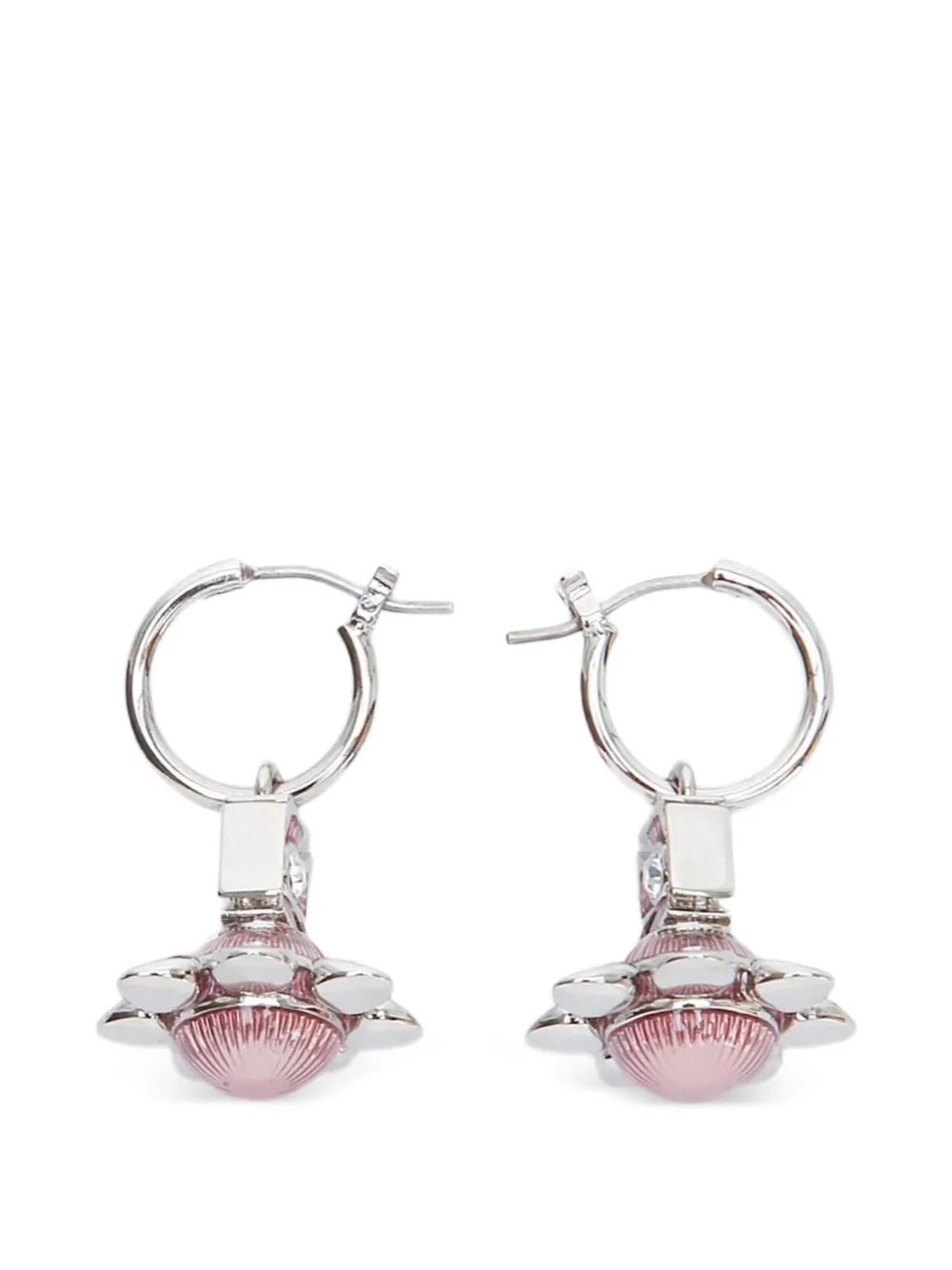 Vivienne Westwood Capucine hoop earrings - Argento