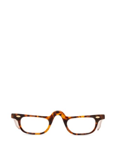 JULIUS TART OPTICAL Half Eye browline-detail glasses