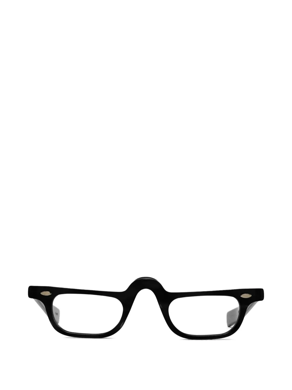 JULIUS TART OPTICAL Half Eye square-frame glasses - Nero