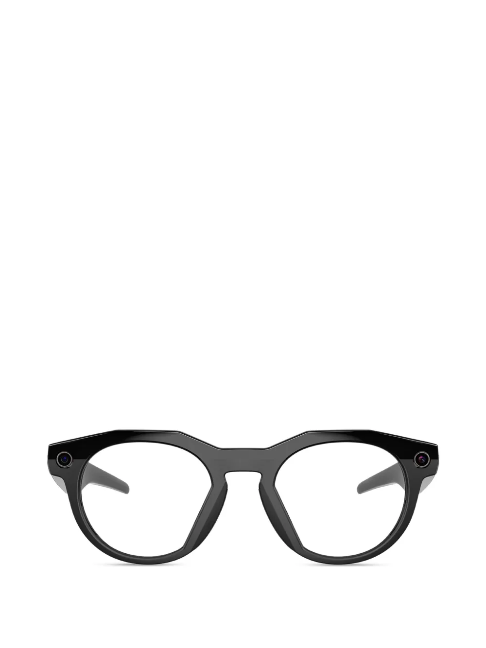 Oakley oval-frame sunglasses - Nero