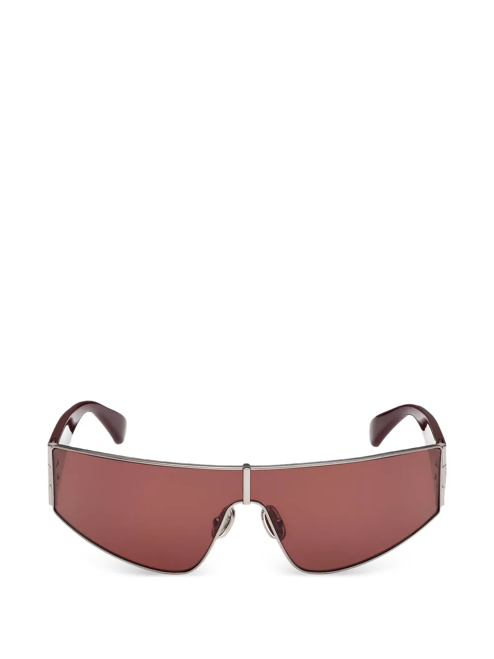 Max Mara Eyewear mask-shape sunglasses - Silber