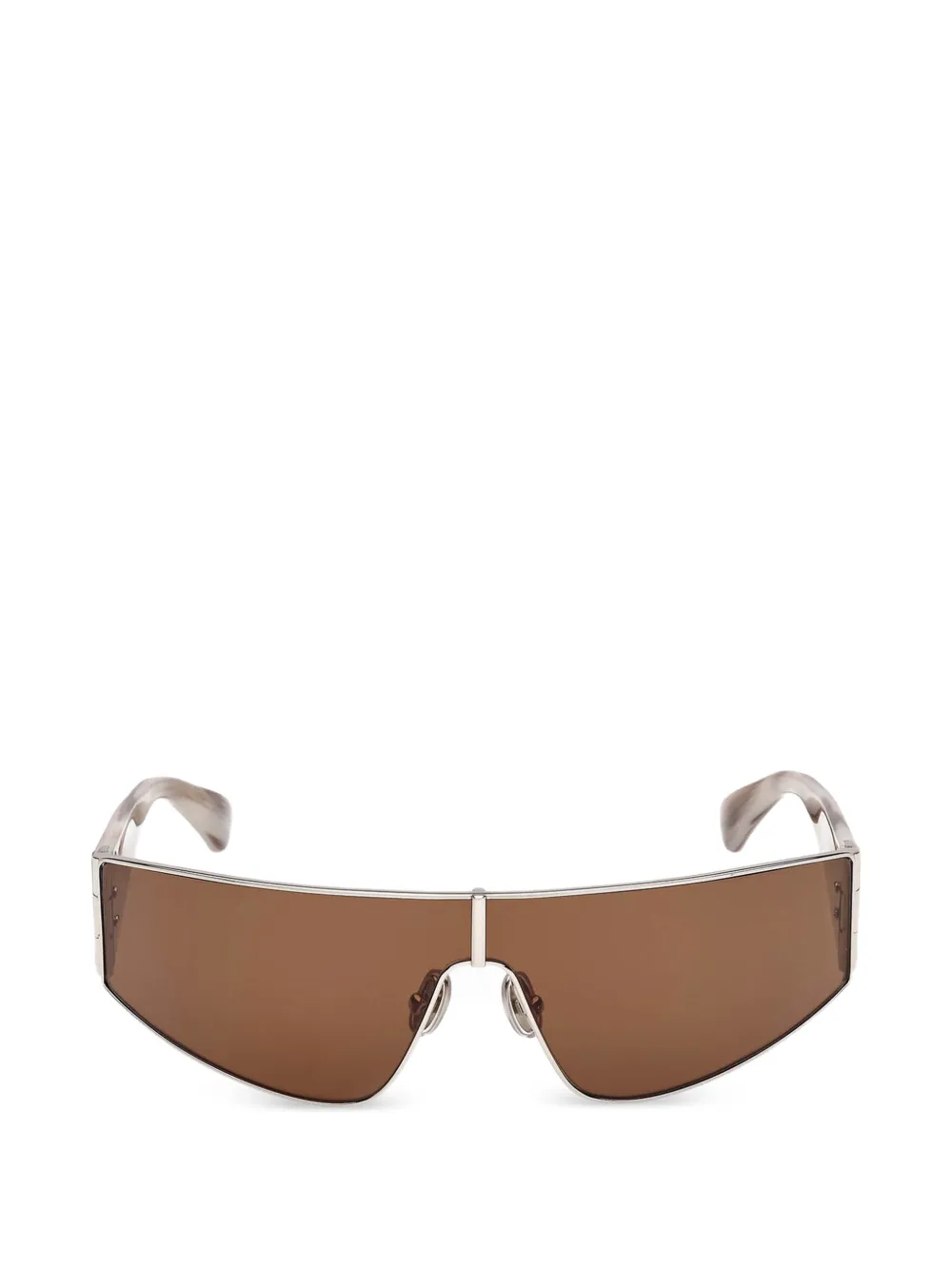 Max Mara Eyewear mask-shape sunglasses - Argento