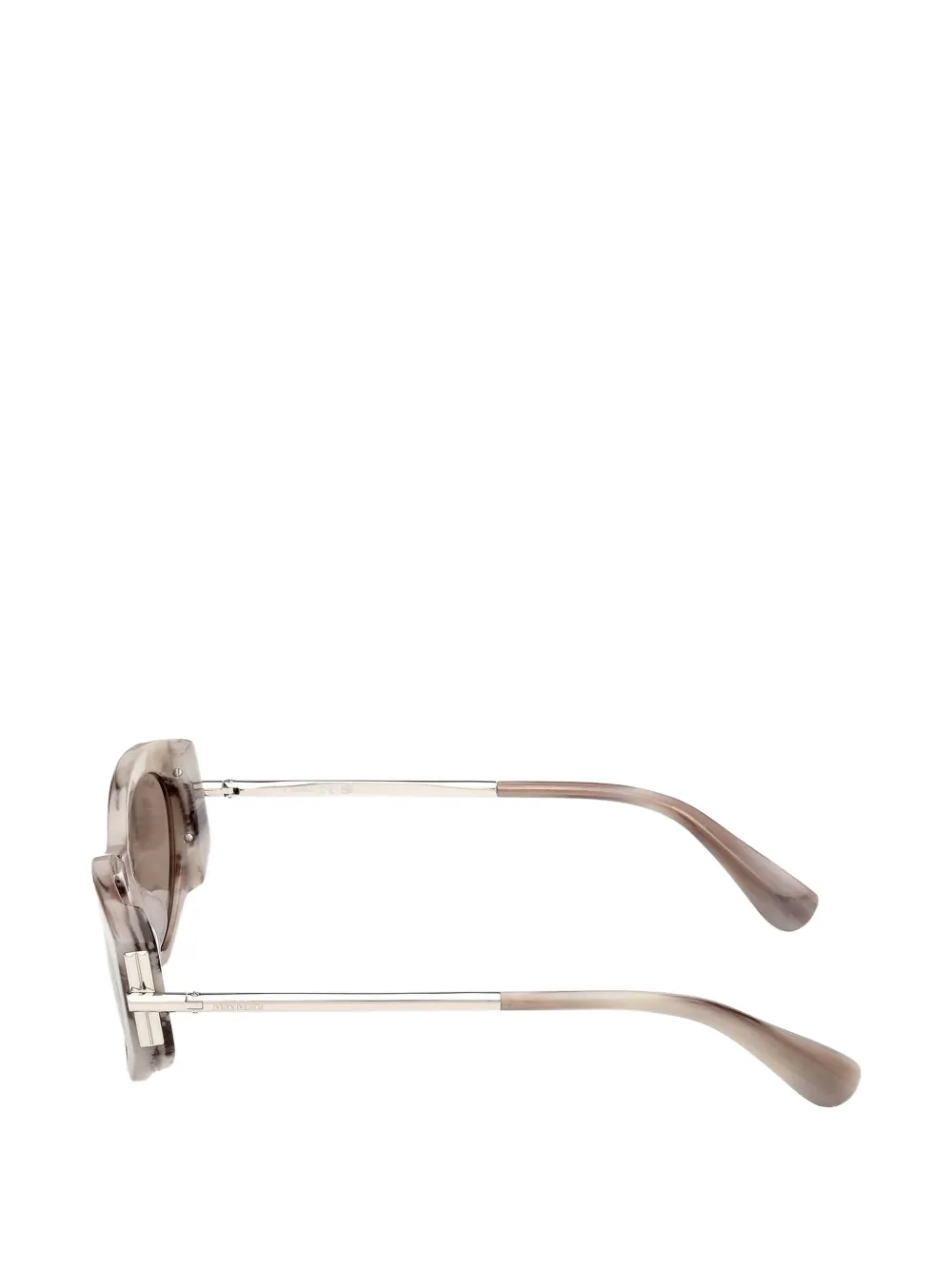 Max Mara Eyewear Zonnebril met cat-eye montuur Beige