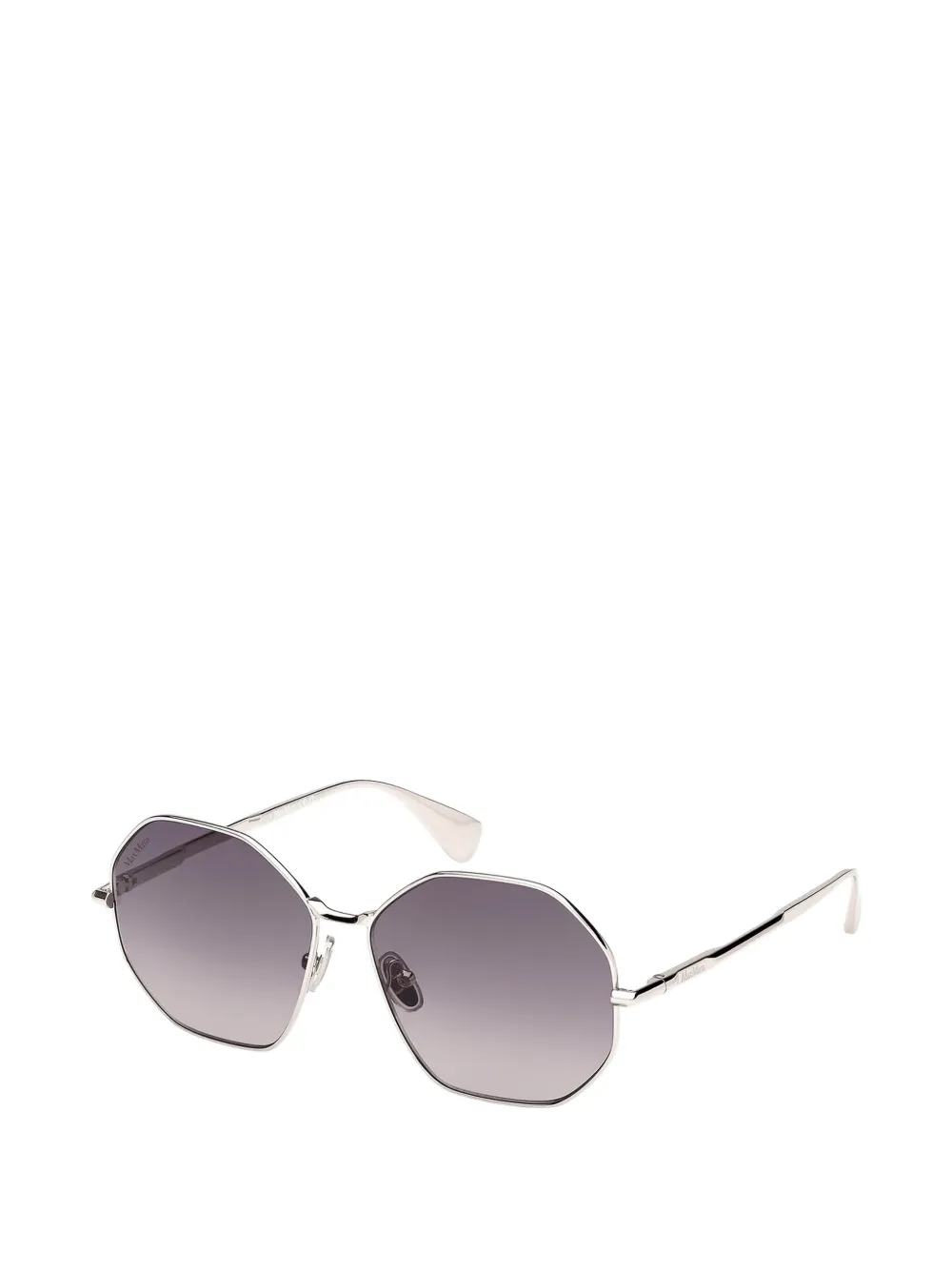 Max Mara Eyewear Zonnebril met geometrisch montuur Zilver
