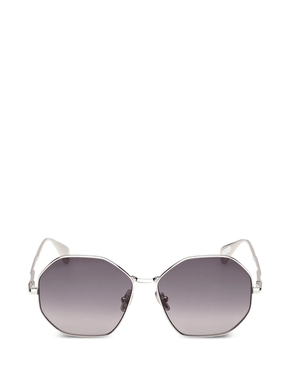 Max Mara Eyewear geometric-frame sunglasses - Argento