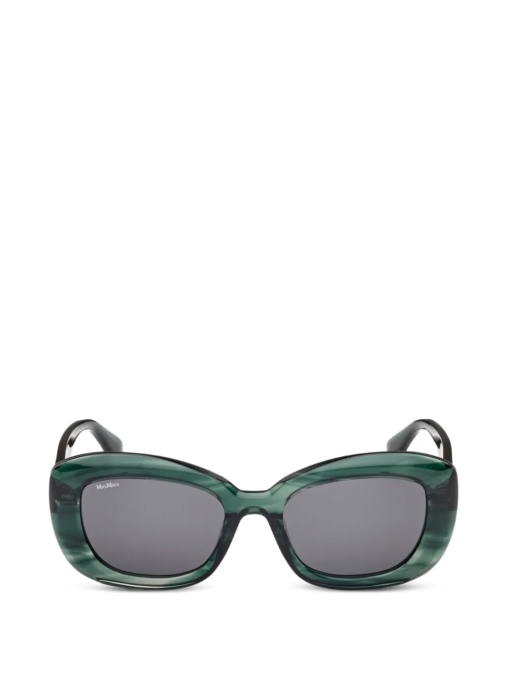 Max Mara Eyewear Elizabeth 1 oversized-frame sunglasses - Grün