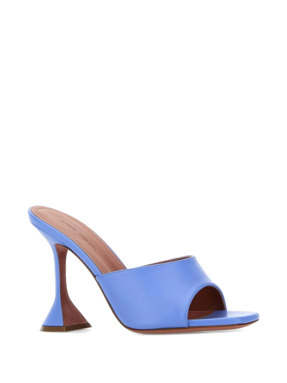 Amina Muaddi Lupita heeled sandals Blauw