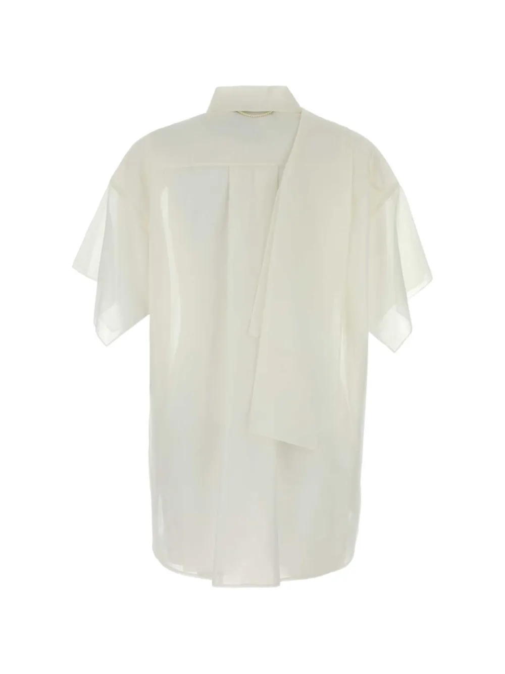  Carven Camisa Drapeada - Blanco 