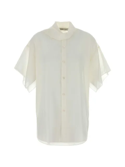 Carven draped shirt