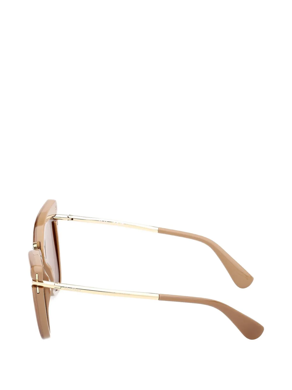Max Mara Eyewear Zonnebril met cat-eye montuur Bruin