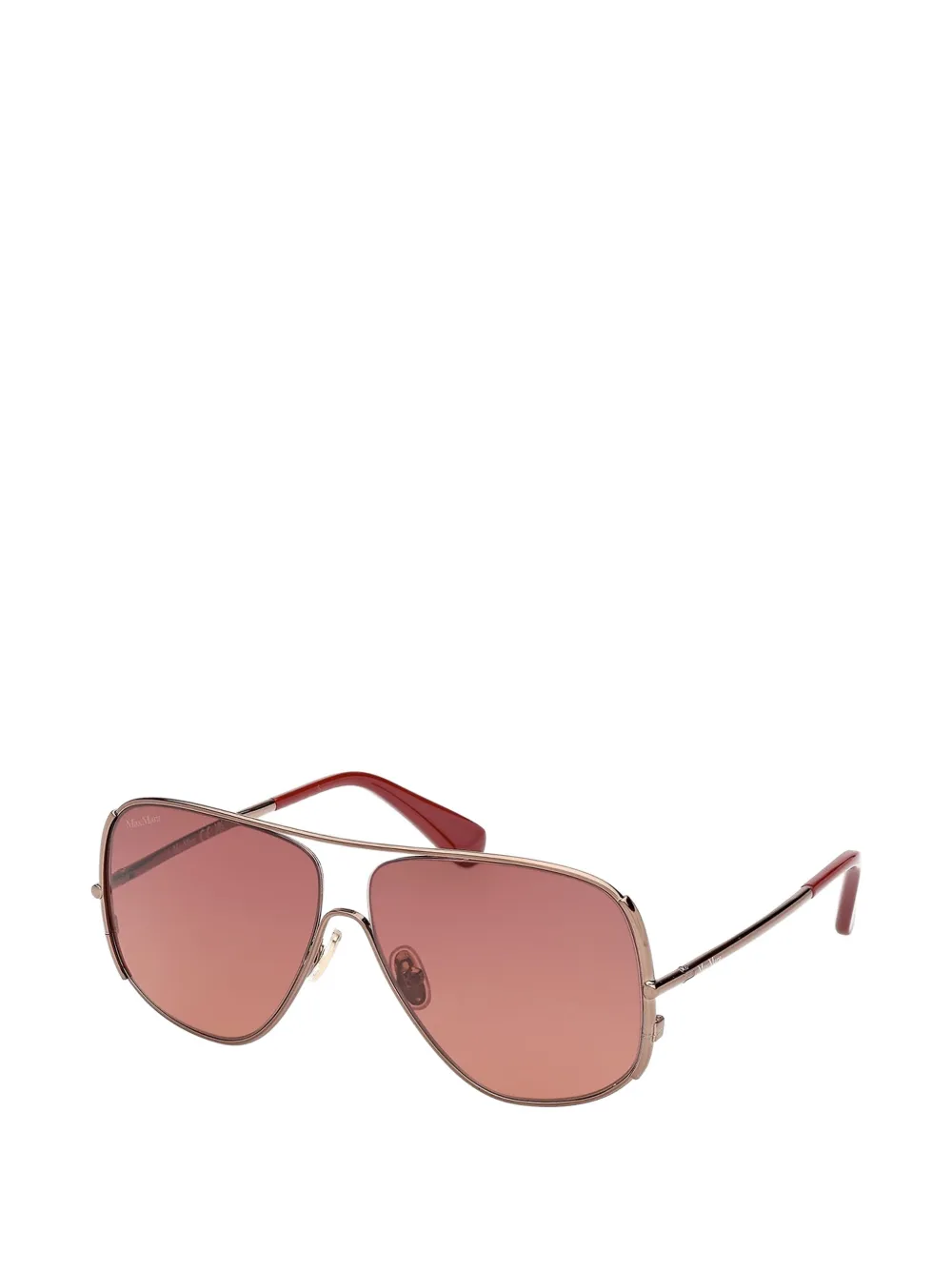 Max Mara Eyewear Zonnebril met piloten montuur Goud