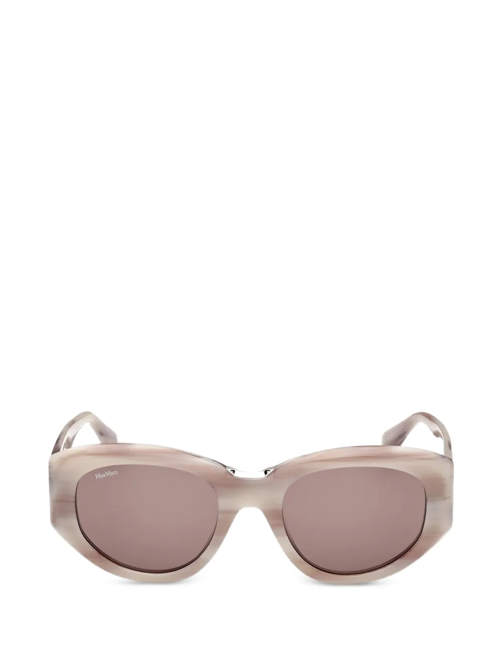Max Mara Eyewear oval-frame sunglasses - Toni neutri