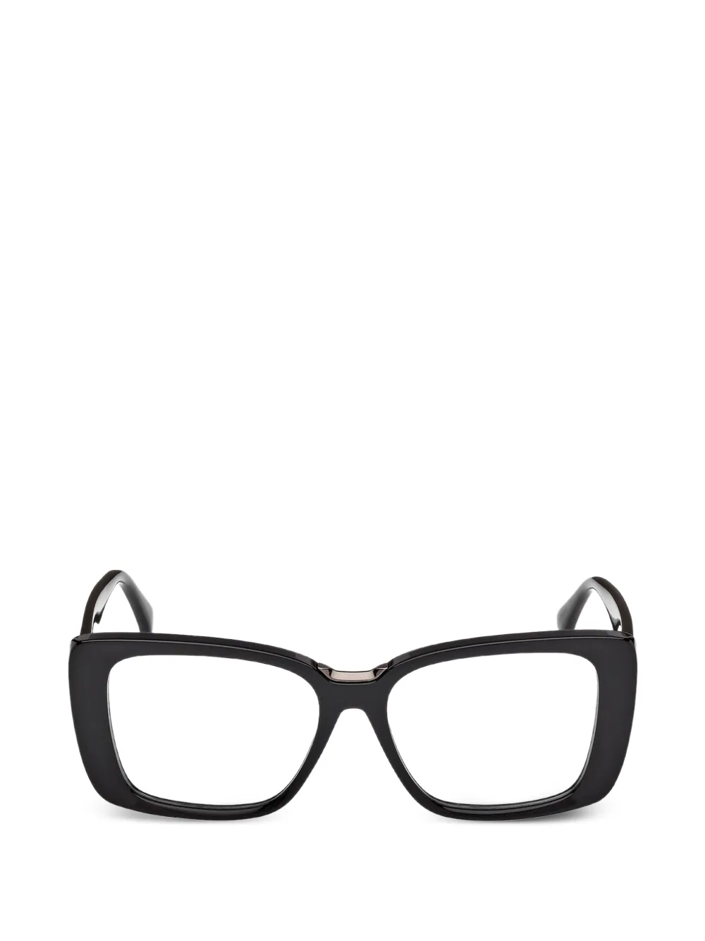 Max Mara Eyewear rectangle-frame glasses - Nero