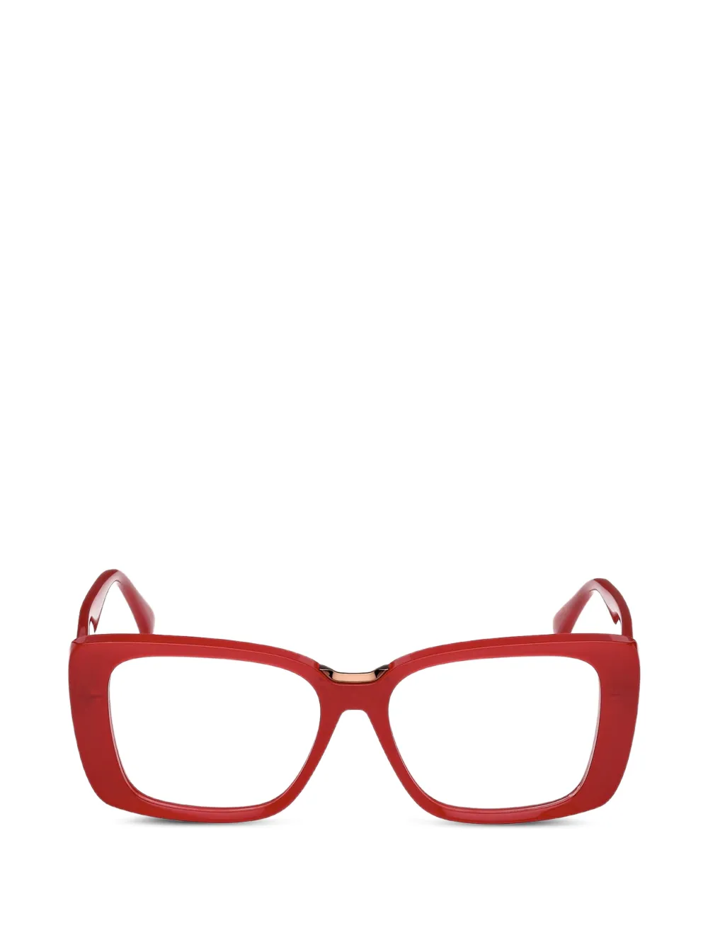 Max Mara Eyewear square-frame glasses - Rosso