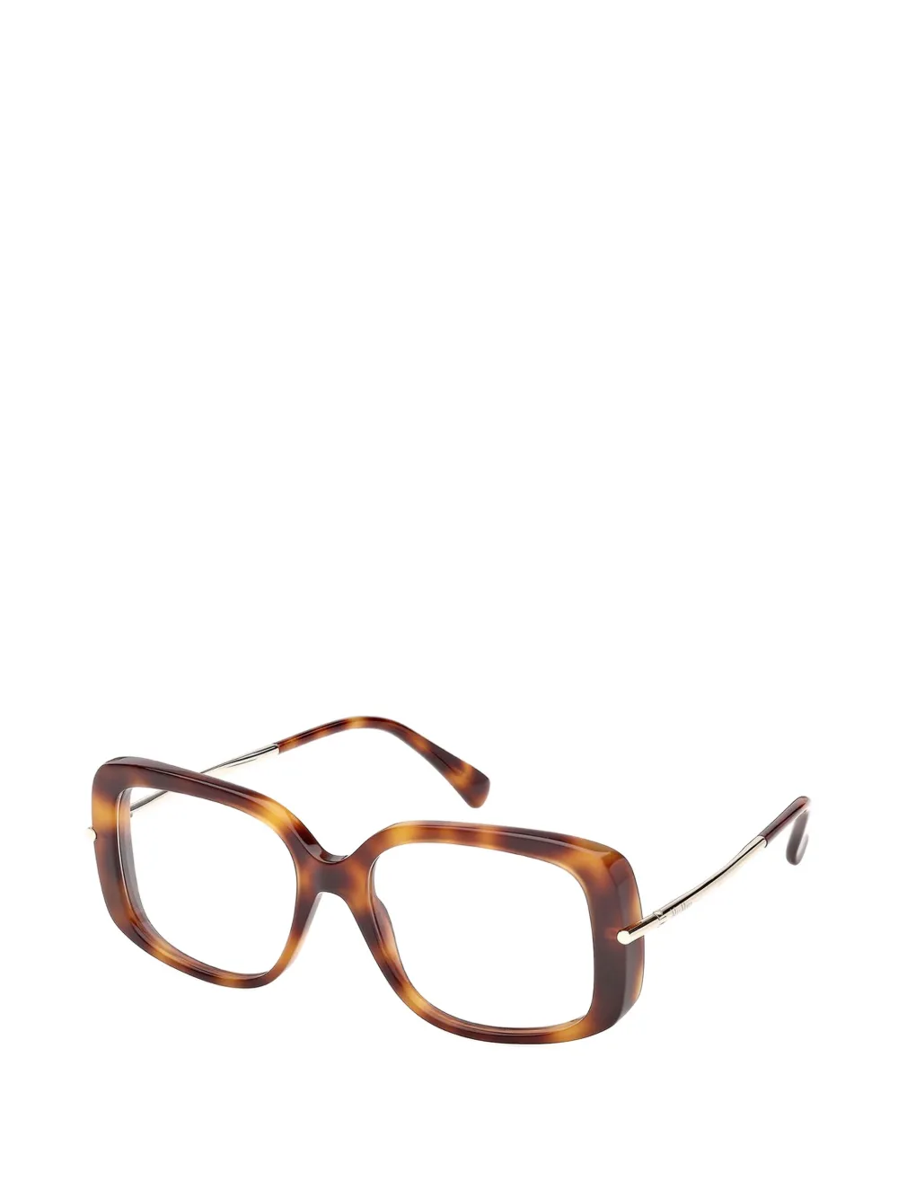 Max Mara Eyewear Bril met geometrisch montuur Bruin