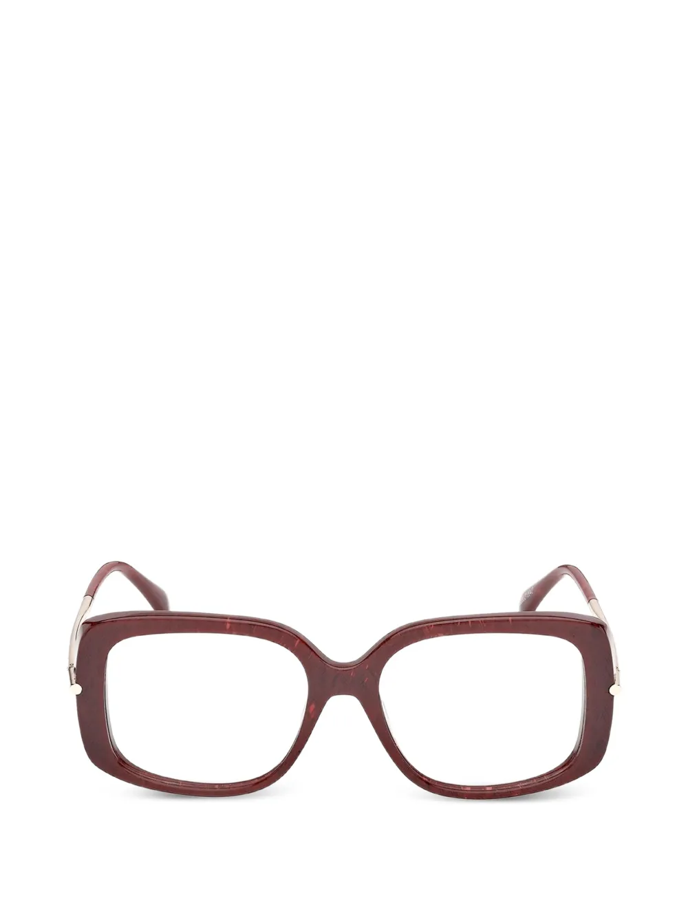 Max Mara Eyewear Occhiali squadrati - Rosso