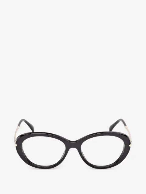 Max Mara Eyewear 타원형 프레임 안경