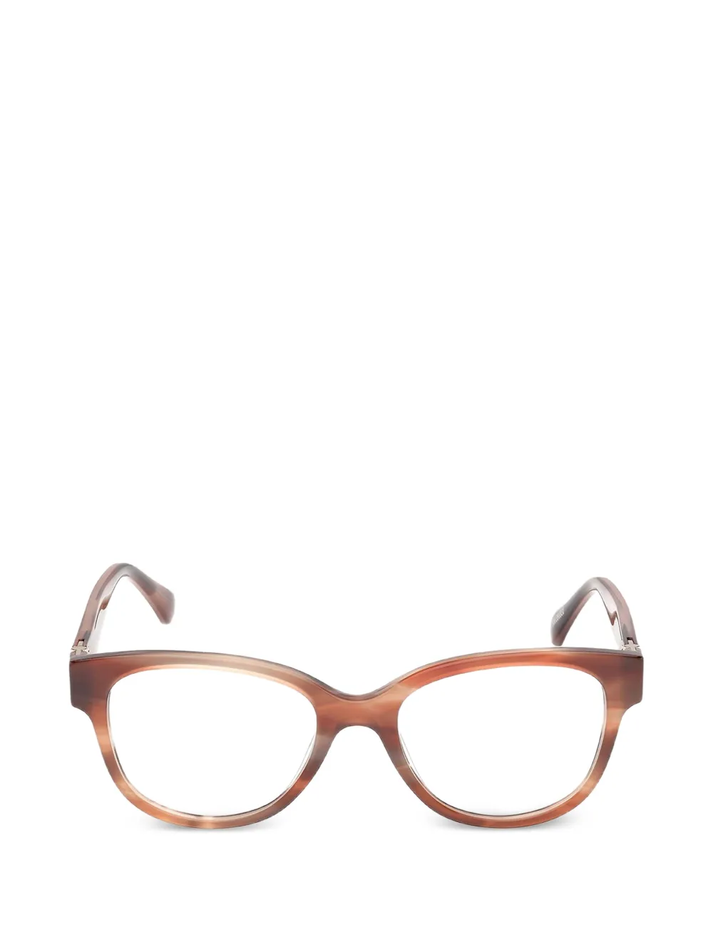 Max Mara Eyewear round-frame glasses - Marrone