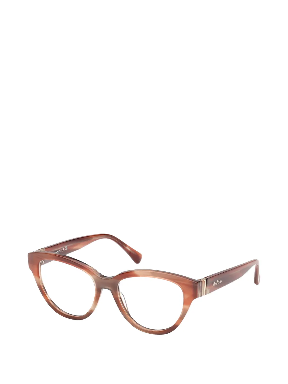 Max Mara Eyewear Bril met cat-eye montuur Bruin