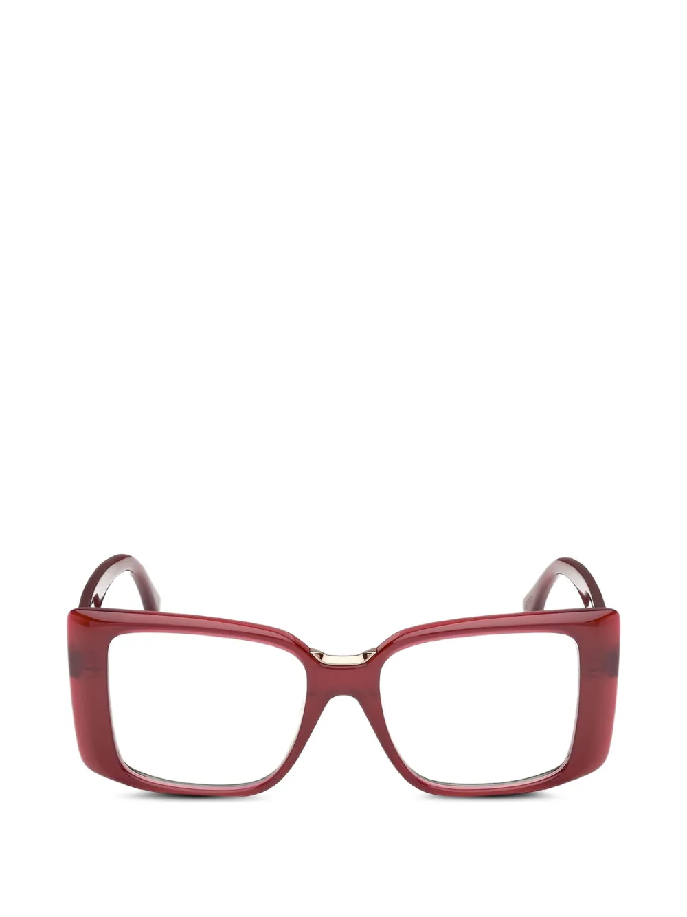 Max Mara Eyewear square-frame glasses - Rosso