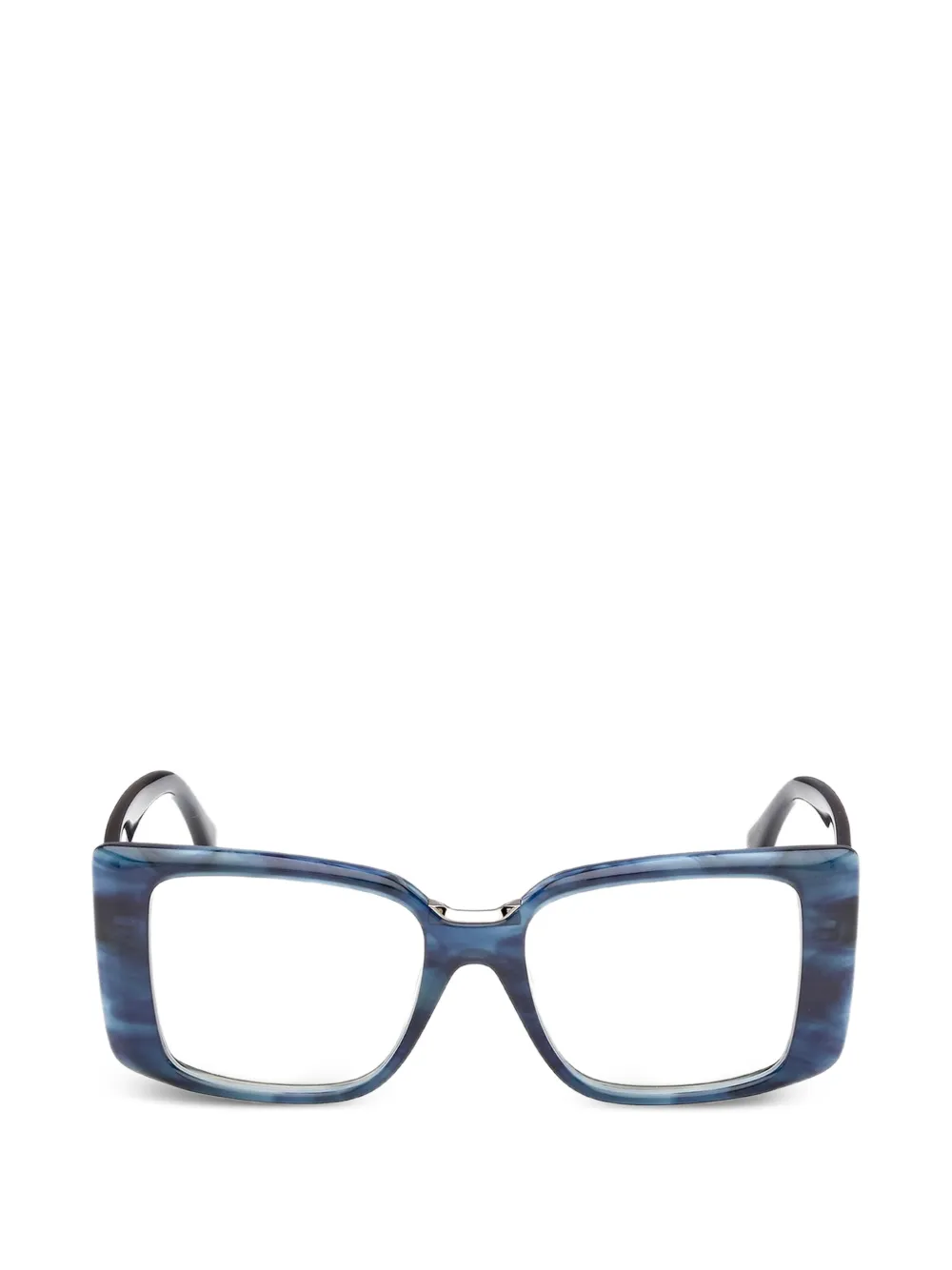 Max Mara Eyewear square-frame glasses - Blu