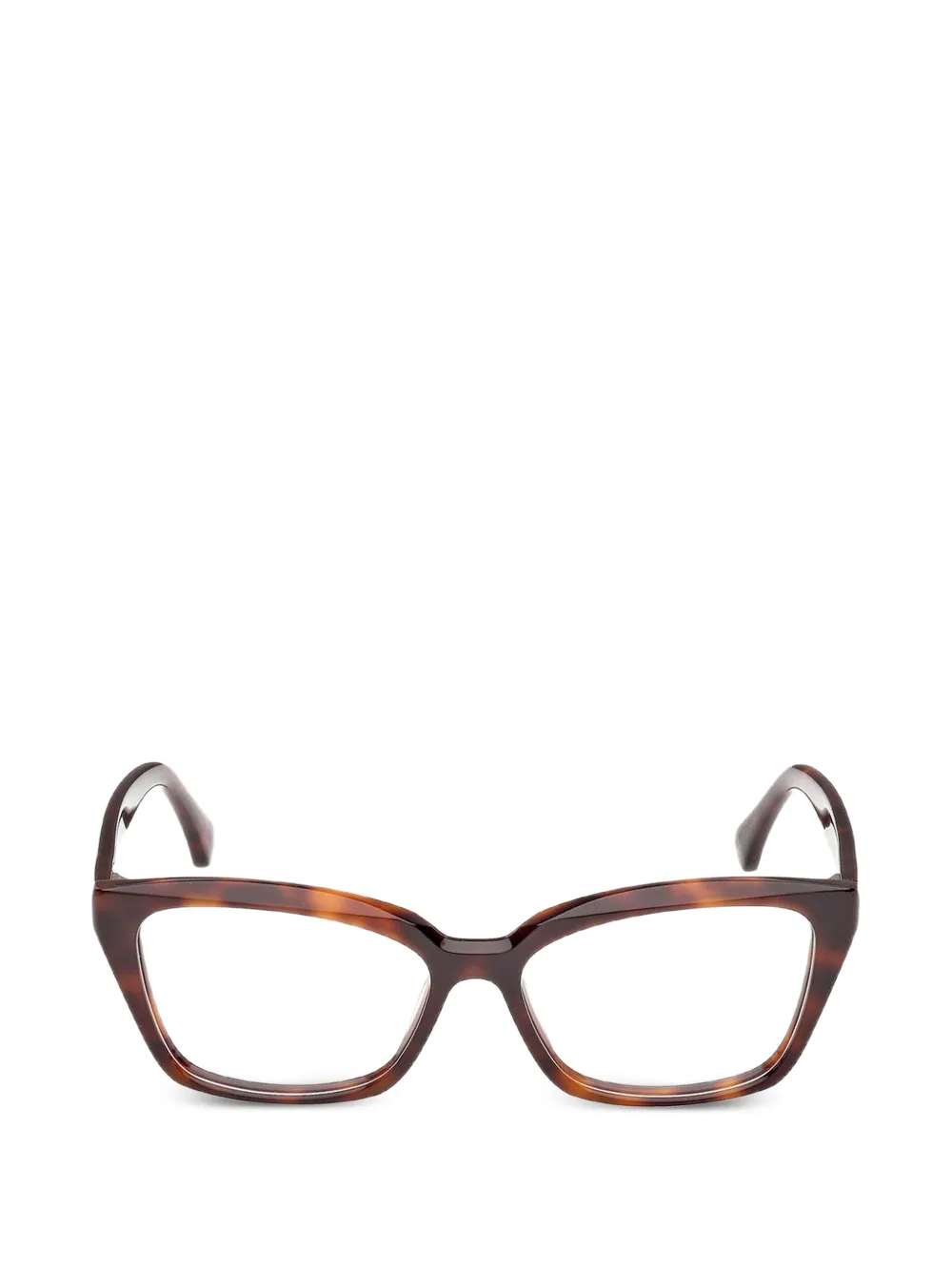 Max Mara Eyewear square-frame glasses - Marrone