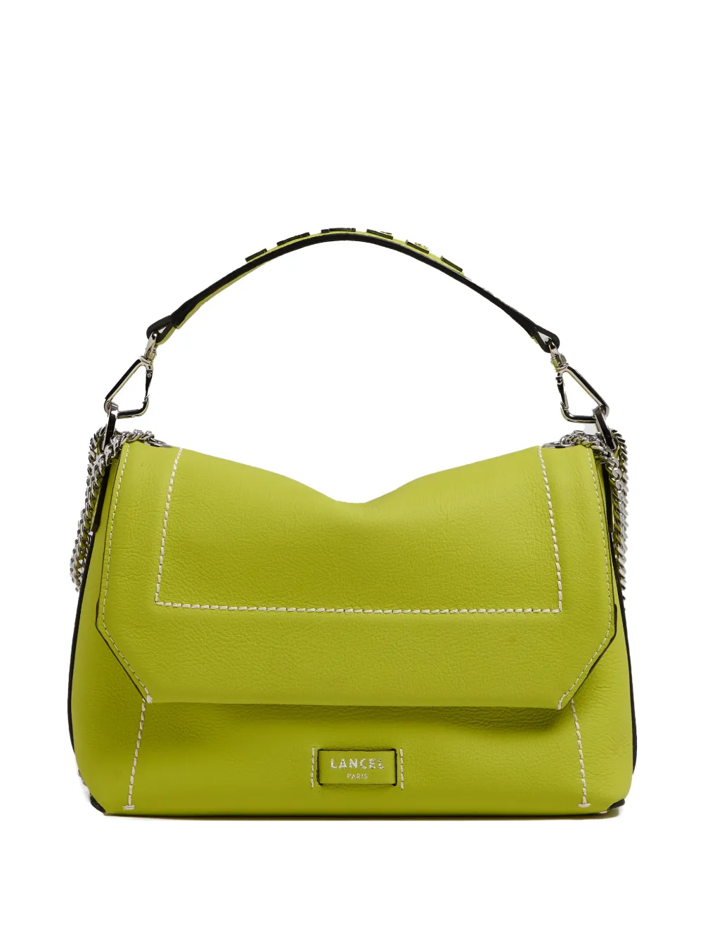 Lancel Ninon Soft leather shoulder bag - Green