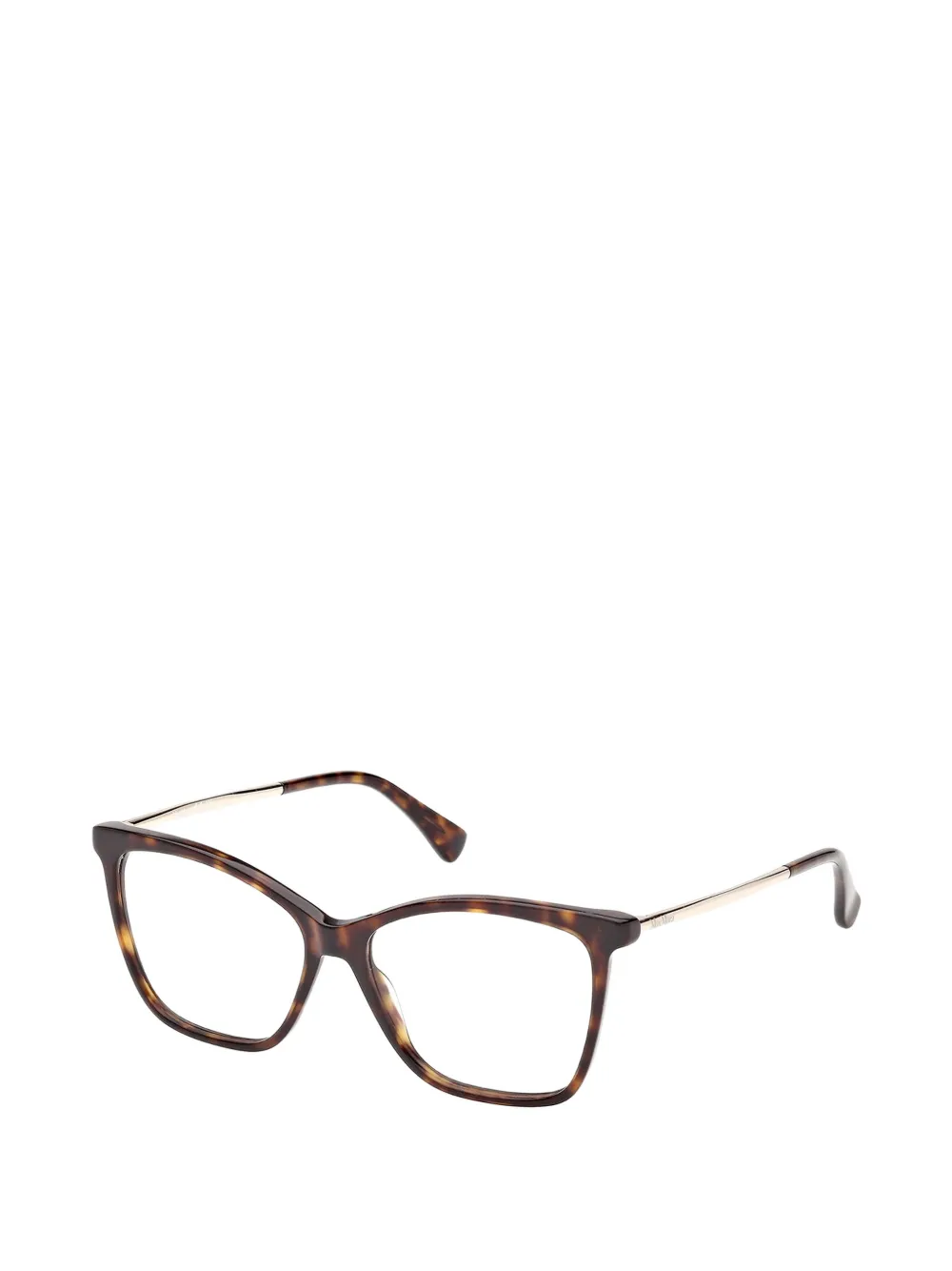 Max Mara Eyewear Bril met vierkant montuur Bruin