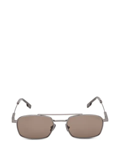 Zegna rectangular-frame sunglasses