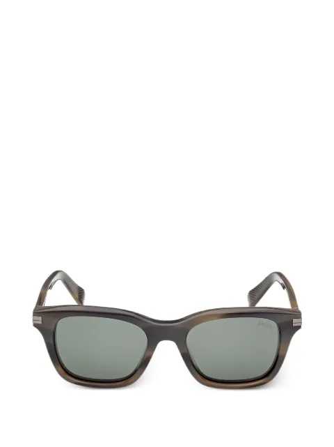 Zegna rectangle-frame sunglasses