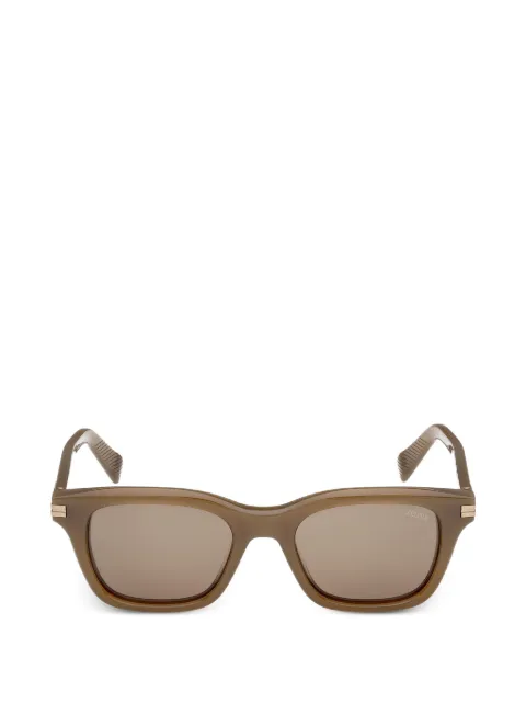 Zegna lentes de sol con armazón cuadrada
