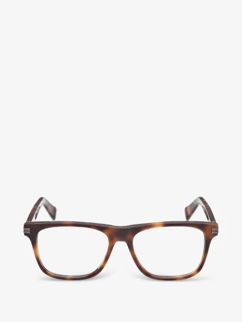 Zegna lunettes de vue à monture carrée