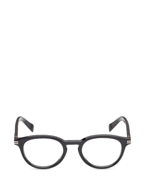 Zegna round-frame glasses