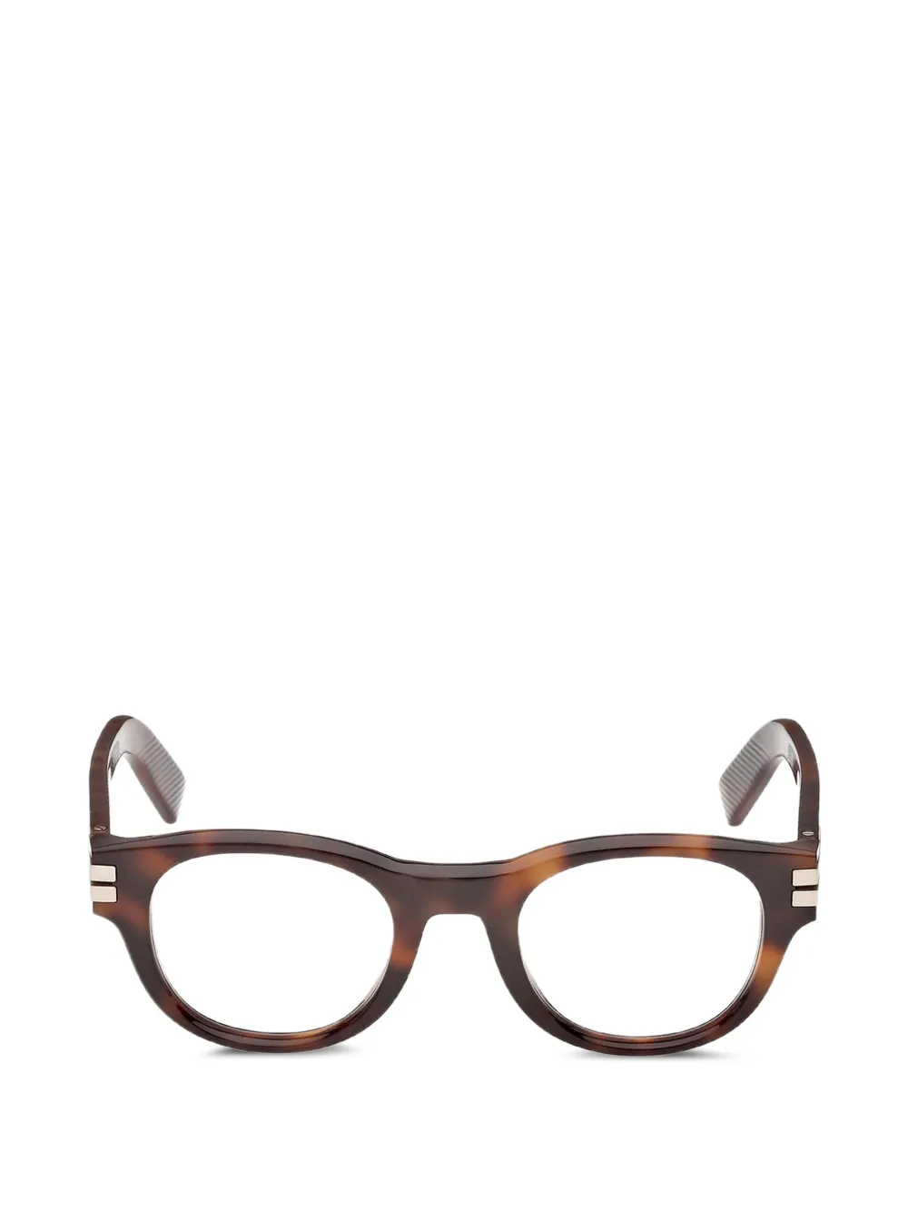 Zegna round-frame glasses | Brown | Image 1