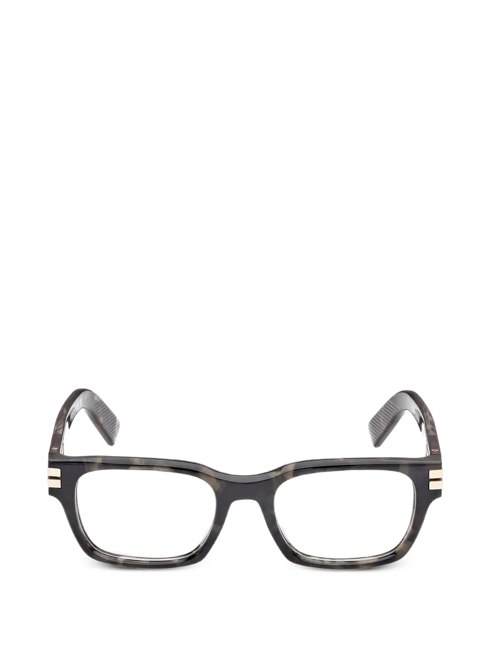Zegna Occhiali squadrati - Marrone